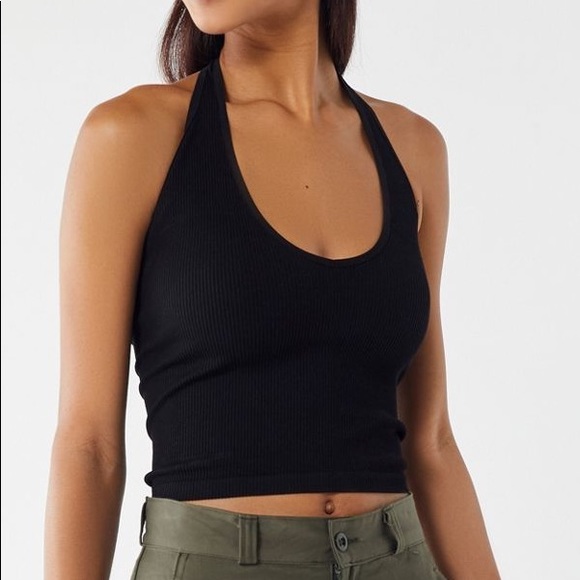 Urban Outfitters Tops - New Urban Outfitters Black Halter Top!